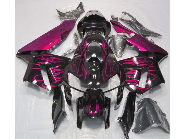 Best Gloss Pink Flame Honda CBR600RR Motorcycle Fairings 2005-2006 Best Gloss Pink Flame Honda CBR600RR Motorcycle Fairings 2005-2006