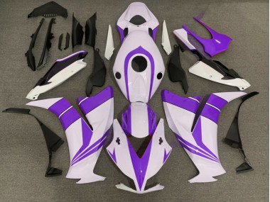 Best Gloss Purple and White Honda CBR1000RR Motorcycle Fairings 2012-2016