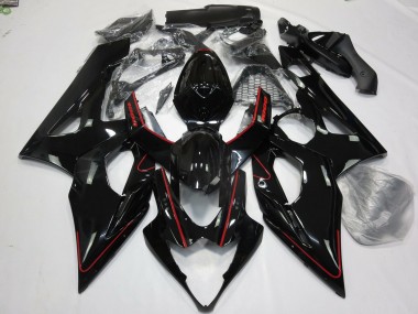 Best Gloss Red and Black Suzuki GSXR 1000 Motorcycle Fairings 2005-2006