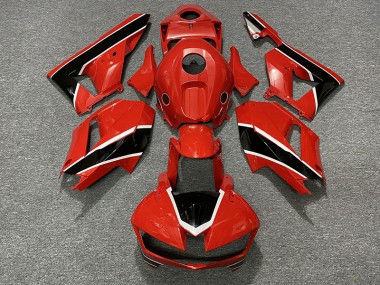 Best Gloss Red Black and White Honda CBR600RR Motorcycle Fairings 2013-2020