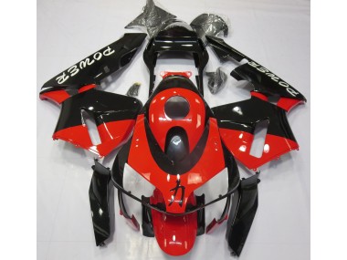 Best Gloss Red Power Honda CBR600RR Motorcycle Fairings 2003-2004