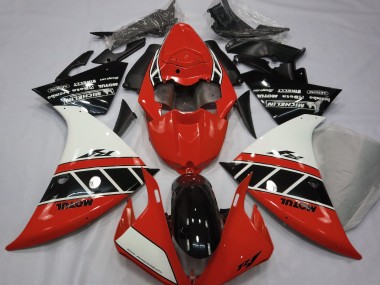 Best Gloss Red White and Black Yamaha R1 Motorcycle Fairings 2013-2014