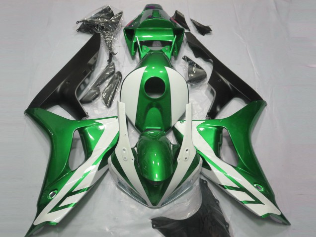 Best Gloss White and Green Honda CBR1000RR Motorcycle Fairings 2006-2007 Best Gloss White and Green Honda CBR1000RR Motorcycle Fairings 2006-2007