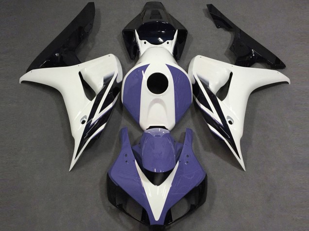 Best Gloss White Blue and Black Honda CBR1000RR Motorcycle Fairings 2006-2007 Best Gloss White Blue and Black Honda CBR1000RR Motorcycle Fairings 2006-2007