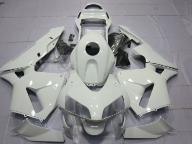 Best Gloss White Plain Honda CBR600RR Motorcycle Fairings 2003-2004