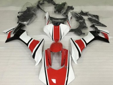 Best Gloss White Red and Black Yamaha R1 Motorcycle Fairings 2015-2019