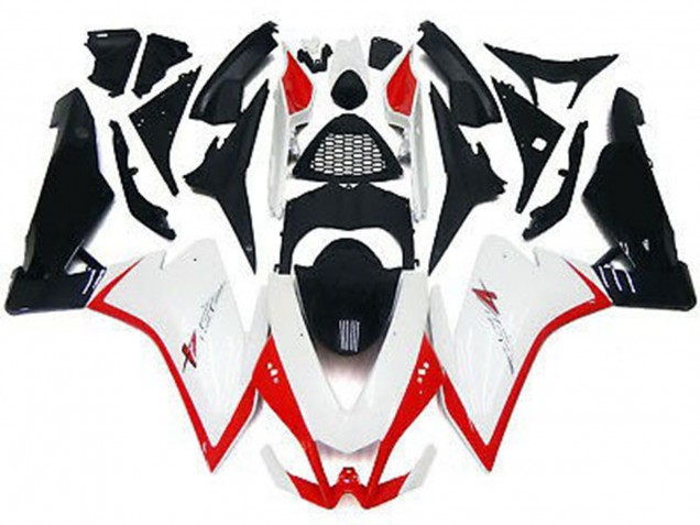 Best Gloss White & Red Aprilia RSV4 1000 Motorcycle Fairings 2010-2015 Best Gloss White & Red Aprilia RSV4 1000 Motorcycle Fairings 2010-2015