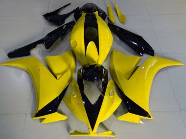 Best Gloss Yellow and Black Honda CBR1000RR Motorcycle Fairings 2012-2016