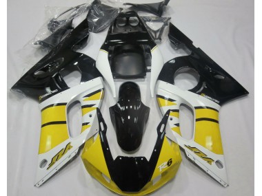 Best Gloss Yellow and Black Yamaha R6 Motorcycle Fairings 1998-2002