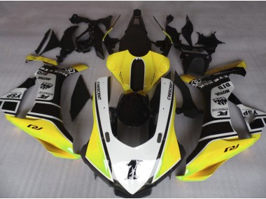 Best Gloss Yellow & White Yamaha R1 Motorcycle Fairings 2015-2019