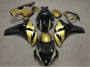 Best Gold and Black Honda CBR1000RR Motorcycle Fairings 2008-2011