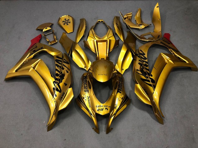 Best Gold Kawasaki ZX10R Motorcycle Fairings 2016-2019 Best Gold Kawasaki ZX10R Motorcycle Fairings 2016-2019