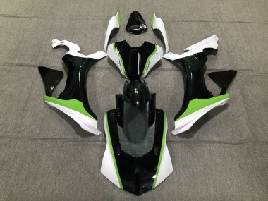 Best Green Black and White Yamaha R1 Motorcycle Fairings 2015-2019