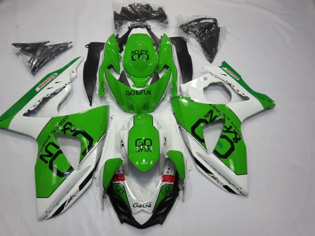 Best Green Go Fun Suzuki GSXR 1000 Motorcycle Fairings 2009-2016