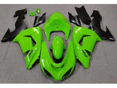 Best Green Kawasaki ZX10R Motorcycle Fairings 2006-2007