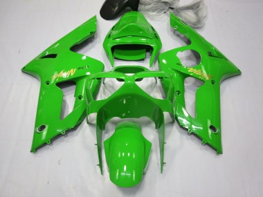 Best Green Ninja Kawasaki ZX6R Motorcycle Fairings 2003-2004
