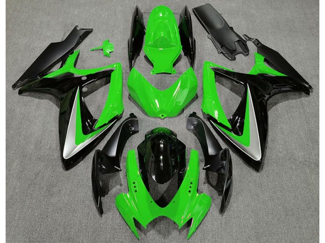 Best Green OEM Style Suzuki GSXR 600-750 Motorcycle Fairings 2006-2007 Best Green OEM Style Suzuki GSXR 600-750 Motorcycle Fairings 2006-2007