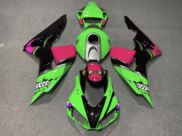 Best Green Shark Honda CBR1000RR Motorcycle Fairings 2006-2007 Best Green Shark Honda CBR1000RR Motorcycle Fairings 2006-2007