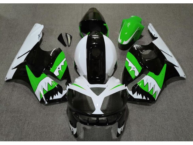 Best Green Shark Kawasaki ZX12R Motorcycle Fairings 2002-2005 Best Green Shark Kawasaki ZX12R Motorcycle Fairings 2002-2005