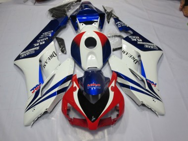 Best HRC Red and White Honda CBR1000RR Motorcycle Fairings 2004-2005