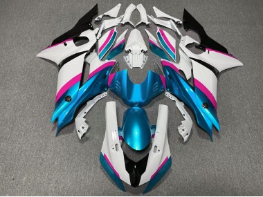 Best Light Blue and Pink Yamaha R6 Motorcycle Fairings 2017-2019