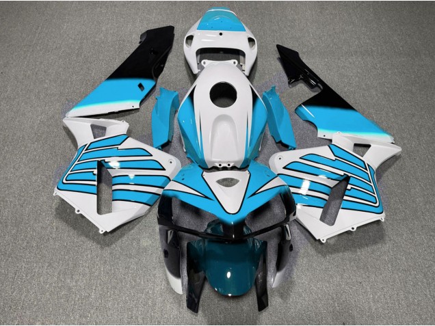 Best Light Blue and White Wings Honda CBR600RR Motorcycle Fairings 2005-2006 Best Light Blue and White Wings Honda CBR600RR Motorcycle Fairings 2005-2006