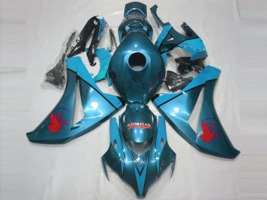 Best Light Blue Custom Honda CBR1000RR Motorcycle Fairings 2008-2011
