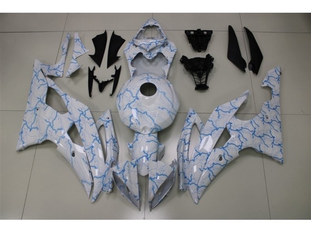 Best Light Blue Lighting Yamaha R6 Motorcycle Fairings 2008-2016
