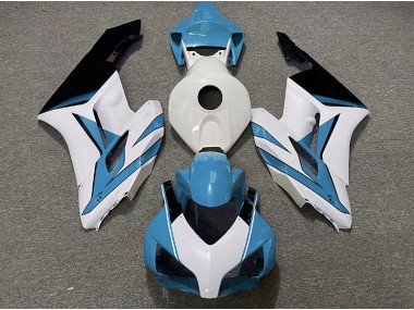 Best Light Blue White and Black Gloss Honda CBR1000RR Motorcycle Fairings 2004-2005