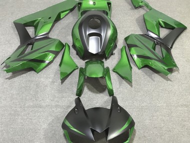 Best Lizard Green and Matte Black Honda CBR600RR Motorcycle Fairings 2013-2020