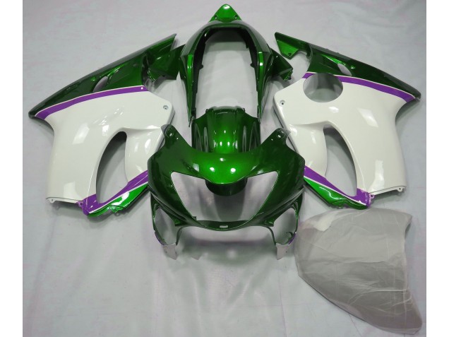 Best Lizard Green and Purple Honda CBR600 F4 Motorcycle Fairings 1999-2000