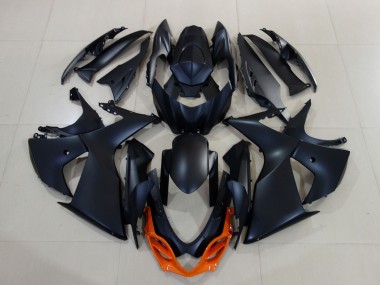 Best Matte and Orange Suzuki GSXR 1000 Motorcycle Fairings 2009-2016