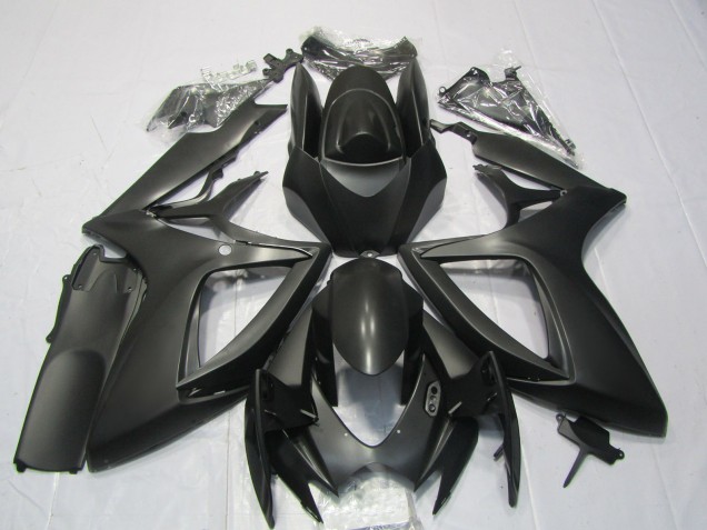 Best Matte B Suzuki GSXR 600-750 Motorcycle Fairings 2006-2007