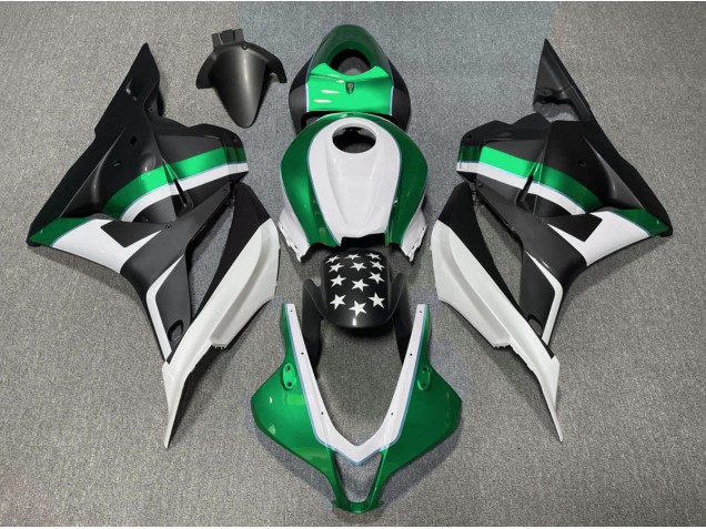 Best Matte Black and Green Star Honda CBR600RR Motorcycle Fairings 2009-2012 Best Matte Black and Green Star Honda CBR600RR Motorcycle Fairings 2009-2012