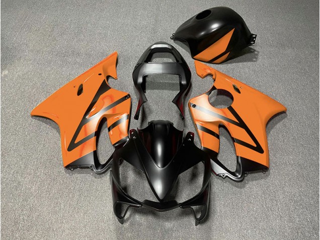 Best Matte Black and Orange Honda CBR600 F4i Motorcycle Fairings 2001-2003 Best Matte Black and Orange Honda CBR600 F4i Motorcycle Fairings 2001-2003