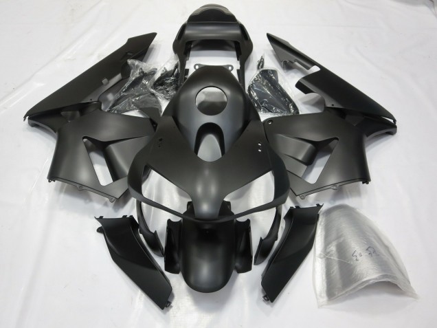 Best Matte Black Honda CBR600RR Motorcycle Fairings 2003-2004 Best Matte Black Honda CBR600RR Motorcycle Fairings 2003-2004