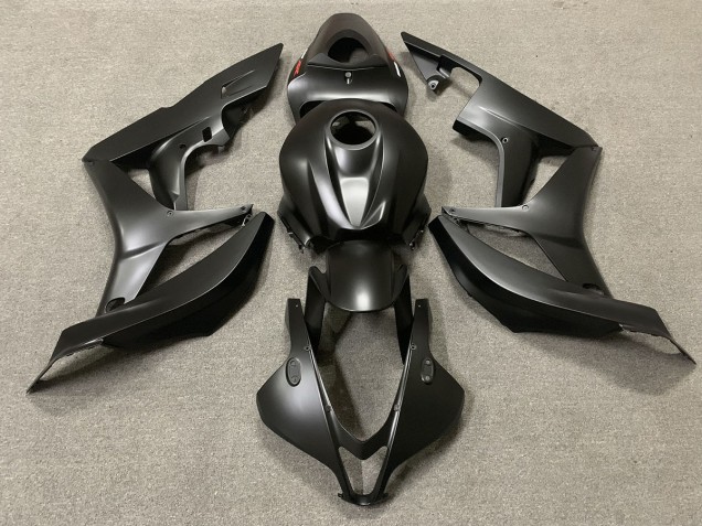 Best Matte Black Red Decal Honda CBR600RR Motorcycle Fairings 2007-2008 Best Matte Black Red Decal Honda CBR600RR Motorcycle Fairings 2007-2008