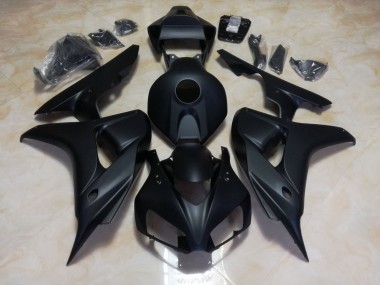 Best Matte Black w logos Honda CBR1000RR Motorcycle Fairings 2008-2011