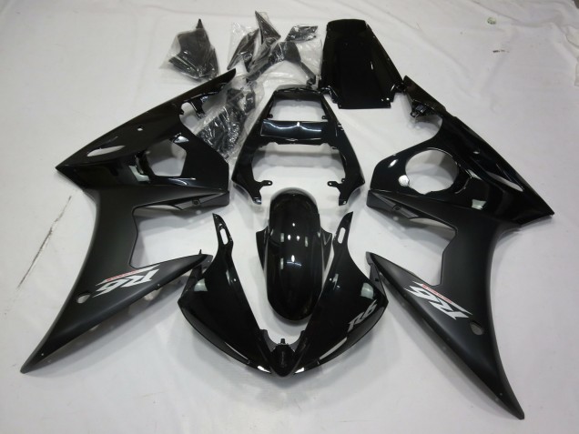 Best Matte Black Yamaha R6 Motorcycle Fairings 2003-2005 Best Matte Black Yamaha R6 Motorcycle Fairings 2003-2005