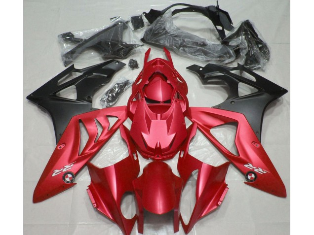 Best Matte Bright Red BMW S1000RR Motorcycle Fairings 2009-2018 Best Matte Bright Red BMW S1000RR Motorcycle Fairings 2009-2018