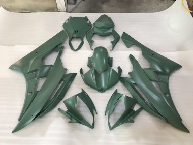 Best Military Green Yamaha R6 Motorcycle Fairings 2006-2007