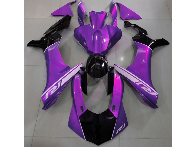 Best Mood Purple and Black Yamaha R1 Motorcycle Fairings 2015-2019 Best Mood Purple and Black Yamaha R1 Motorcycle Fairings 2015-2019