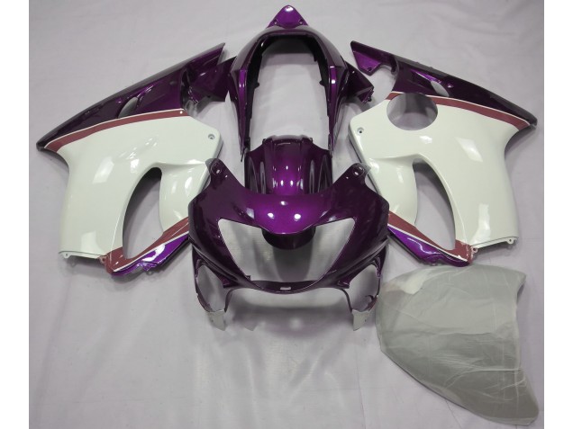 Best Mood Purple and Grapefruit Honda CBR600 F4 Motorcycle Fairings 1999-2000