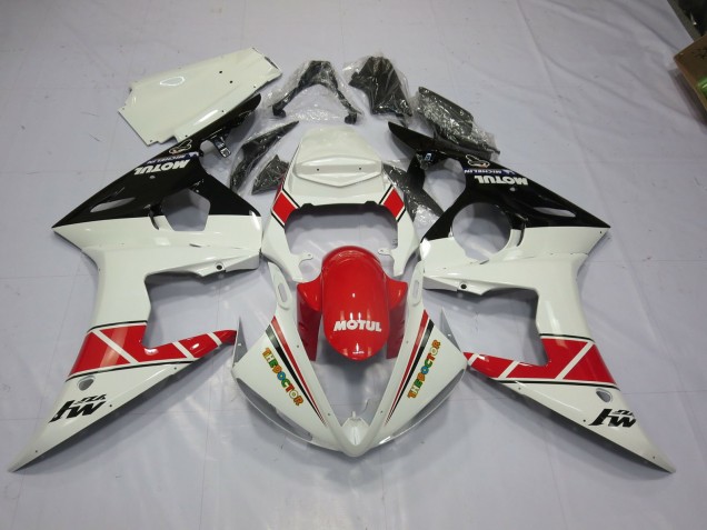 Best Motul Red and Black Yamaha R6 Motorcycle Fairings 2003-2005 Best Motul Red and Black Yamaha R6 Motorcycle Fairings 2003-2005