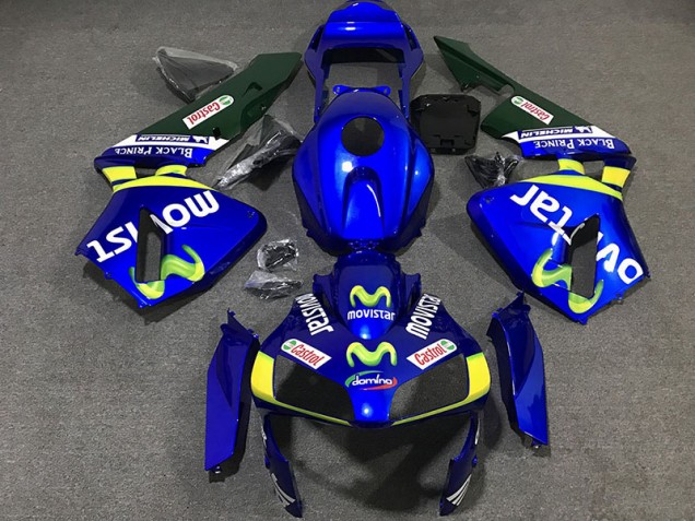 Best Movistar Honda CBR600RR Motorcycle Fairings 2003-2004