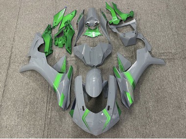 Best Nardo Gray & Green Accents Yamaha R1 Motorcycle Fairings 2015-2019