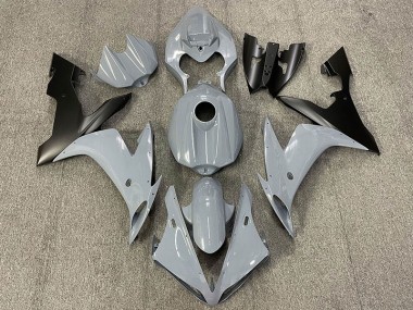 Best Nardo Grey & Black Yamaha R1 Motorcycle Fairings 2004-2006