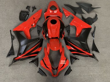 Best OEM Red Style Honda CBR600RR Motorcycle Fairings 2007-2008