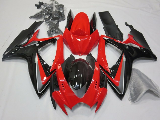 Best OEM Style Red Suzuki GSXR 600-750 Motorcycle Fairings 2006-2007 Best OEM Style Red Suzuki GSXR 600-750 Motorcycle Fairings 2006-2007