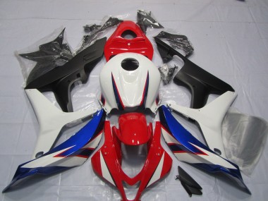 Best OEM White Red Blue Style Design Honda CBR600RR Motorcycle Fairings 2007-2008